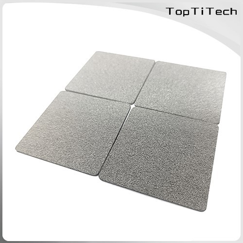 Sintered porous titanium filter plate03 Sintered porous titanium filter plate03