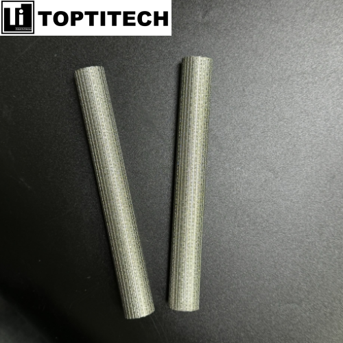 Elementos de filtro de aço inoxidável do cartucho da malha do metal para gases e líquidos de filtração