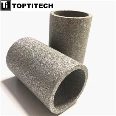 Copos de cartucho de filtro de aço inoxidável sinterizado