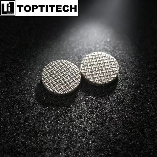 Disco Filtrante Em Malha De Aço Inoxidável Sinterizada Multicamadas Para Proteção De Válvulas Hidráulicas De Carretel Em Miniatura factory