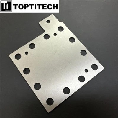 Placa de ânodo de titânio GR1 personalizada para PEMWE